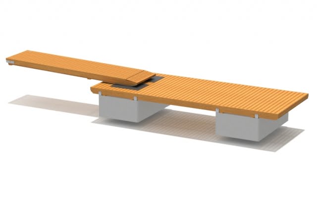 Marinetek Meduusa 1, betonilaituri