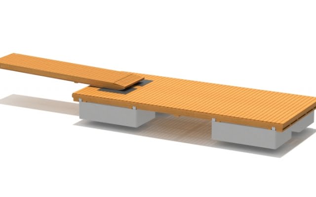 Marinetek Meritähti 1, betonilaituri