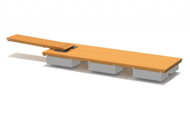 Marinetek Meritähti 2, betonilaituri