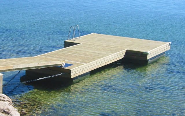 Marinetek Hummeri, betonilaituri