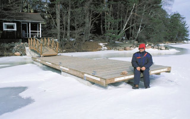 Marinetek Meduusa 1, betonilaituri