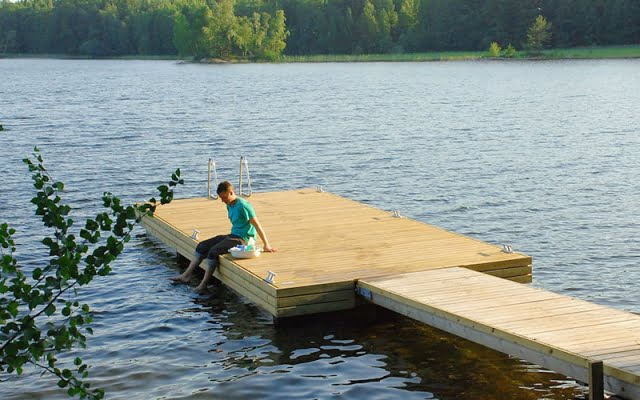 Marinetek Meritähti, betonilaituri